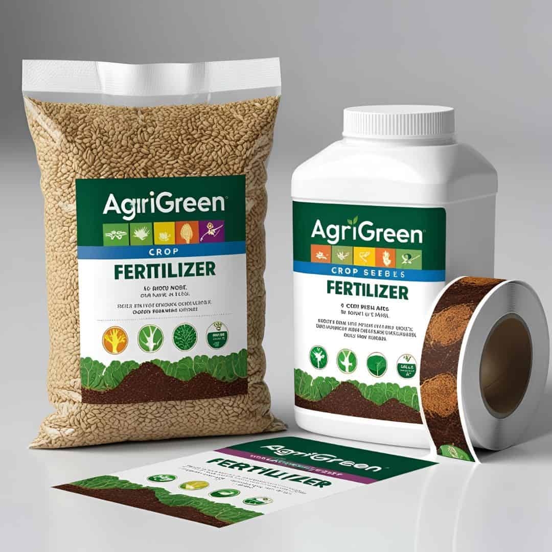 Agriculture Label Sticker