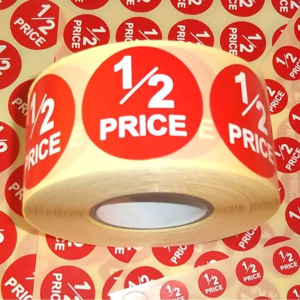 price tag label sticker